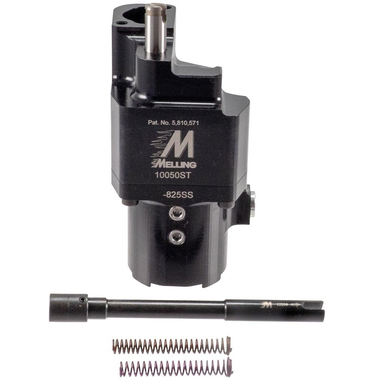 10050ST-825SS Billet Aluminum High Performance Oil Pump Fits SBC Gen1 [8 1/4 in Deep Pans, High Volume]
