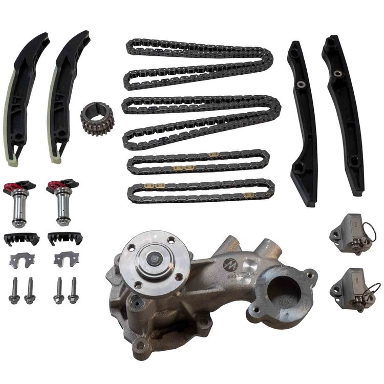 3-1036SWP Stock Replacement Engine Timing Chain Kit with Water Pump Ford 5.0L