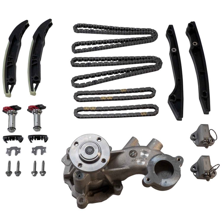 3-1036SXWP Stock Replacement Engine Timing Chain Kit with Water Pump Ford 5.0L