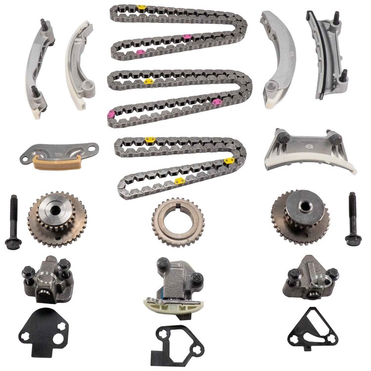 3-753S Stock Replacement Timing Kit Buick, Cadillac, Chevrolet, GMC, Pontiac, Saab, Saturn, Suzuki 2.8L, 3.0L, 3.2L, 3.6L