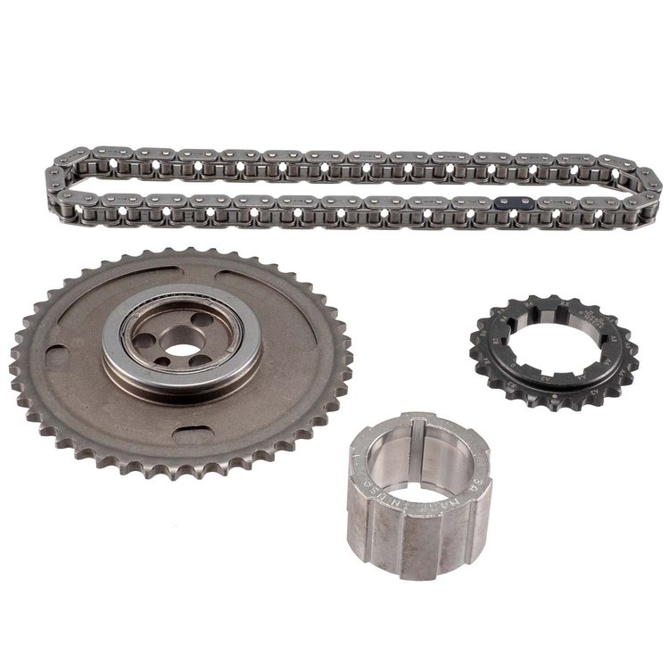 48570T-9 Premium Racing Timing Chain Set for Select 05-15 GM LS 4.8L, 5.3L, 5.7L, 6.0L, 6.2L, Billet Steel [Single Roller Chain]