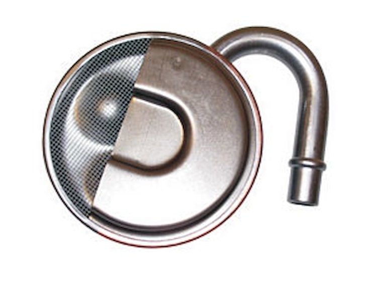 55-S1 Screen Oil Pump Pickup SB-Chevy with Stock Style Pan Press Fit