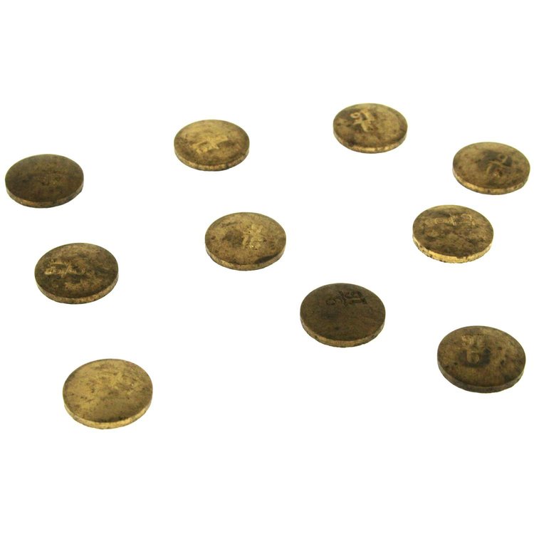 FREEZE PLUG-10 PACK-BRASS
