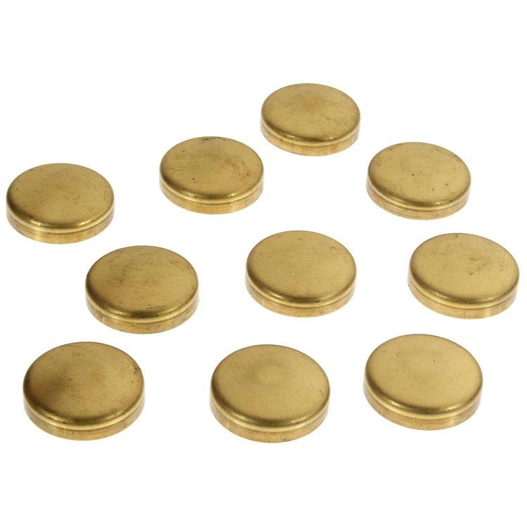 FREEZE PLUG-10 PACK-BRASS