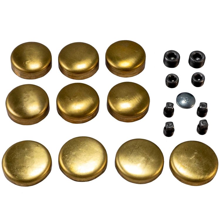 MPE-122BR Stock Replacement Expansion Plug Kit International 5.0L, 5.6L, 6.4L