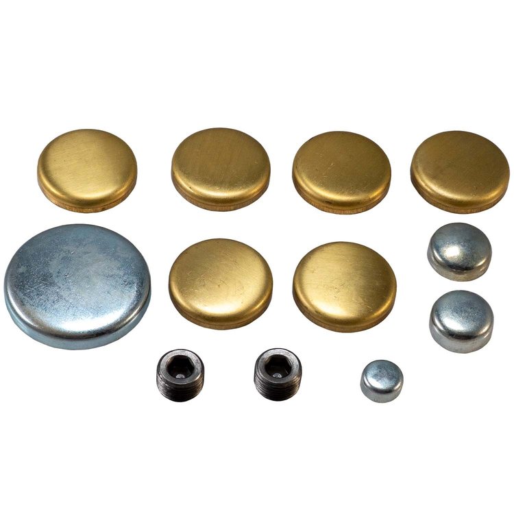 MPE-124BR Stock Replacement Expansion Plug Kit GM 4.3L, 5.0L, 5.7L, 6.6L, 7.0L, 7.5L