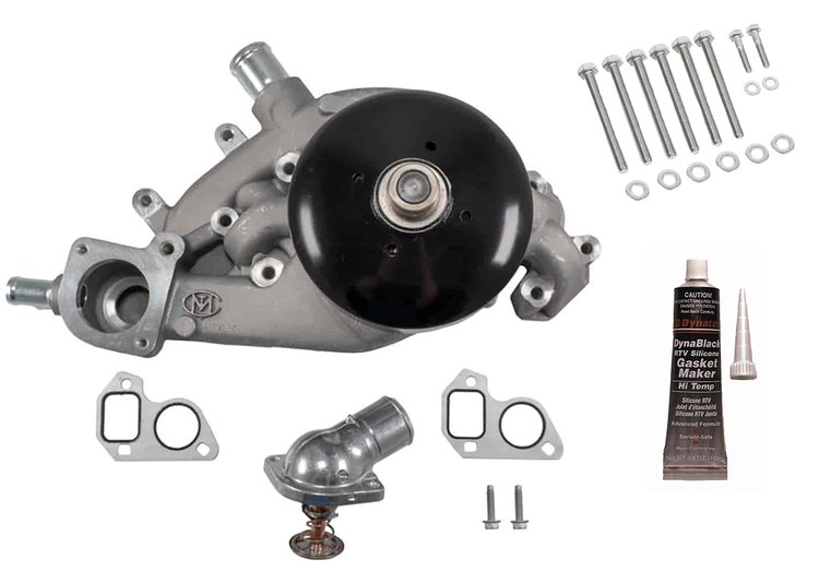 MWP-501WTK Water Pump Install Kit for Select 2007-2017 GM Truck/SUV LS 4.8L, 5.3L, 6.0L, 6.2L Gen IV V8