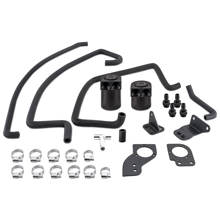 MMBCC-350Z-07PBE Baffled Oil Catch Can System Nissan 350Z 2007-2009 VQ35HR