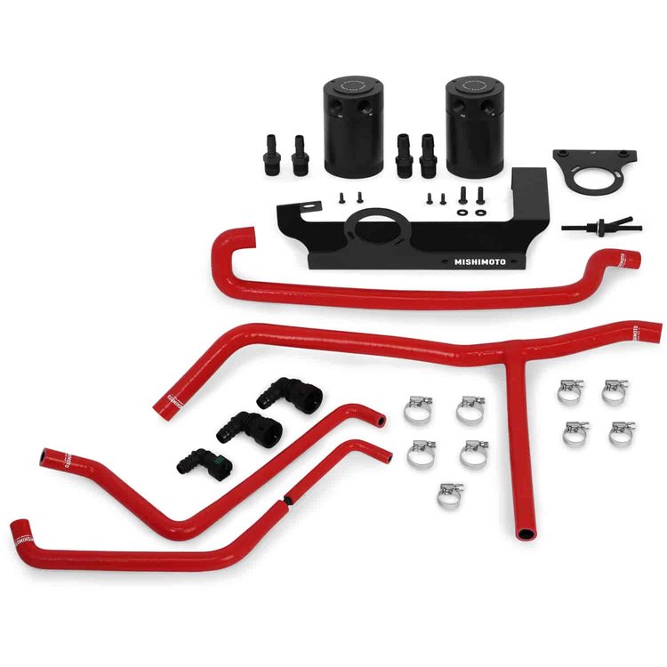 Baffled Oil Catch Can System