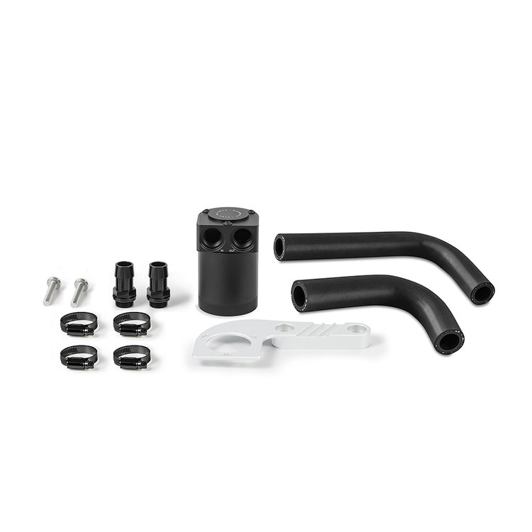 MMBCC-F80-15CMW Baffled Oil Catch Can, Color Matched, Fits BMW F8X M3/M4 2015-2020