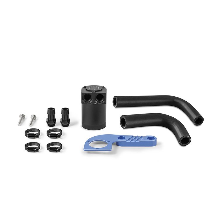 MMBCC-F80-15CYMB Baffled Oil Catch Can, Color Matched, Fits BMW F8X M3/M4 2015-2020
