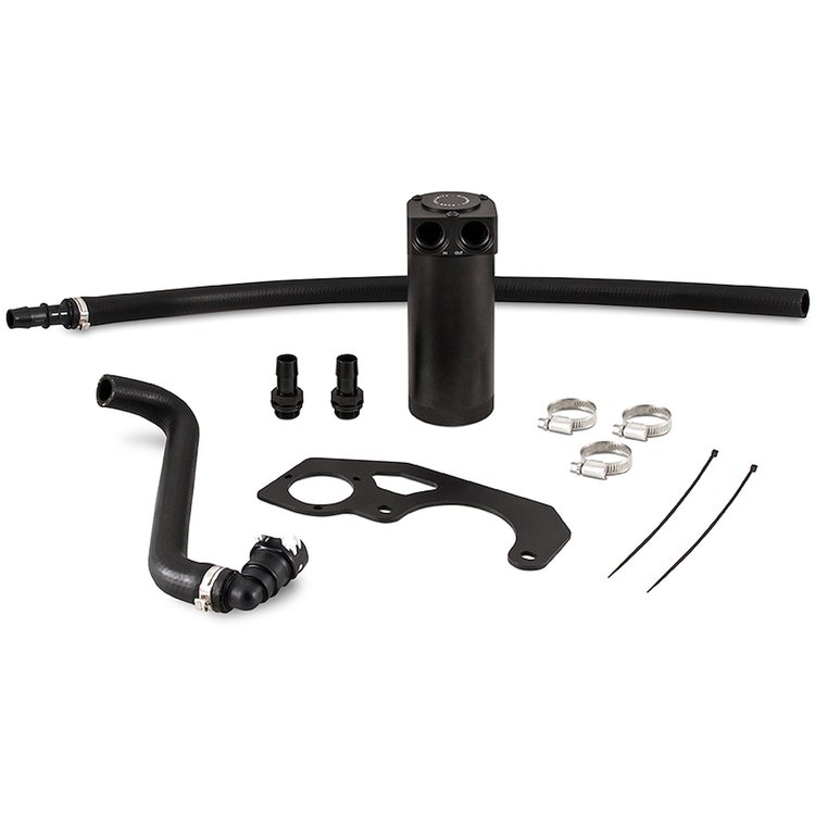 MMBCC-JLH-18CBE Baffled Oil Catch Can, fits Jeep Wrangler JL 2.0L 2018-2023