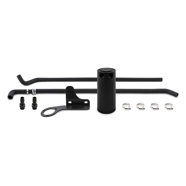 MMBCC-MS3-07PBE2 Baffled Oil Catch Can, PCV Side, fits Mazdaspeed 3 2007-2013