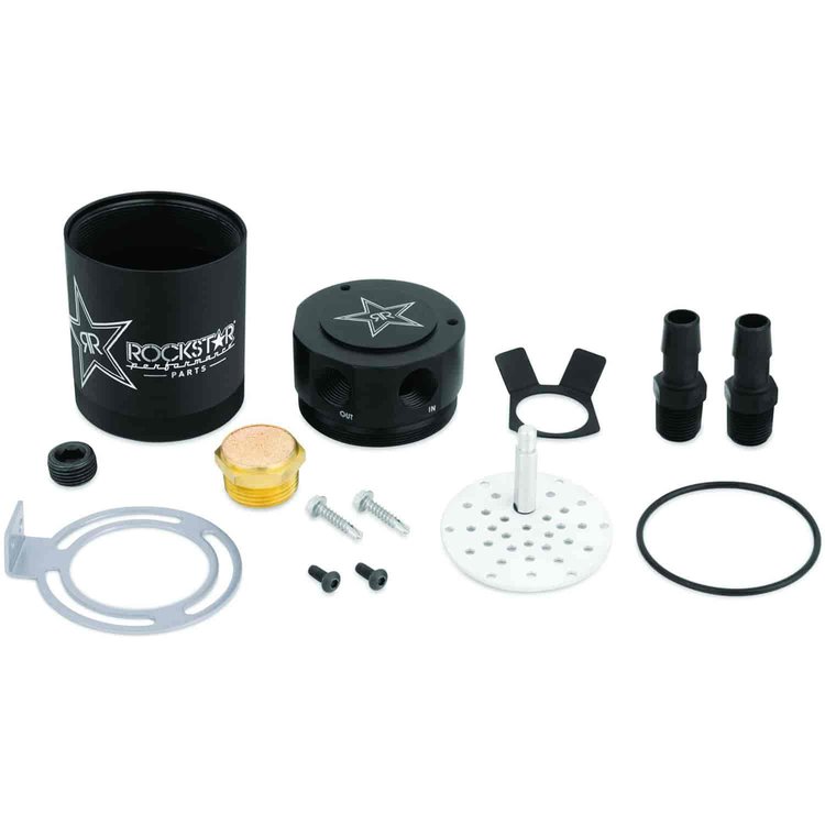 2-Port Compact Baffled Oil Catch Can
