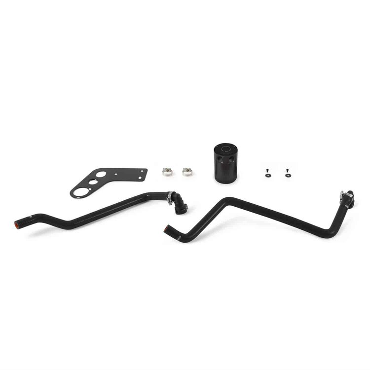 Ford Mustang GT Baffled Oil Catch Can - MFG Part No. MMBCC-MUS8-15PBK