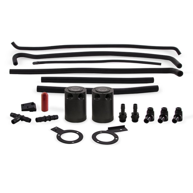 MMBCC-STI-08SBE Baffled Catch Can System, fits Subaru STI 2008-2014