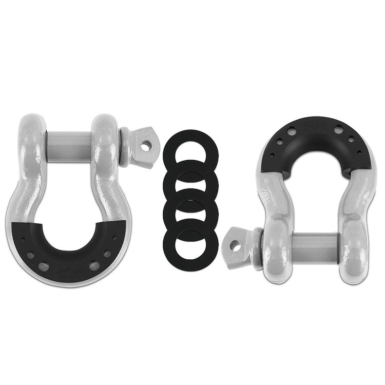 D-Ring Shackle Set Grey