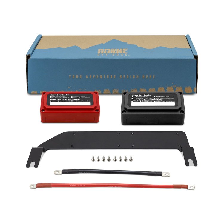 BNLT-BR-21-BUS Borne Off-Road Bus Bar Kit Ford Bronco and Bronco Raptor Direct-Fit 2021+