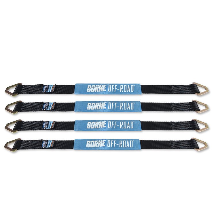 Ratchet Tie Kit 4PK Black