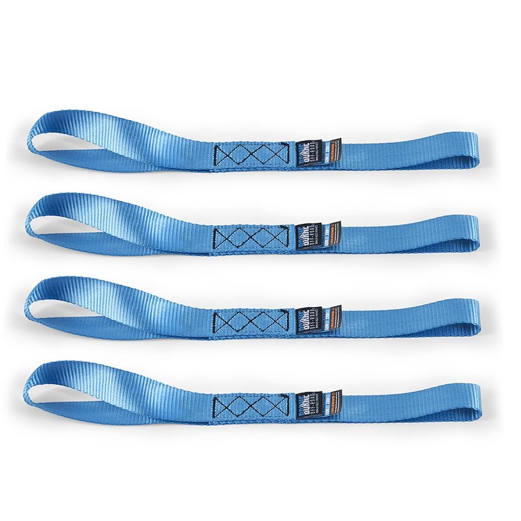 BNRTC-TDHD-4BL Borne Off-Road Heavy-Duty Ratchet Tie-Down Kit (4-pack)