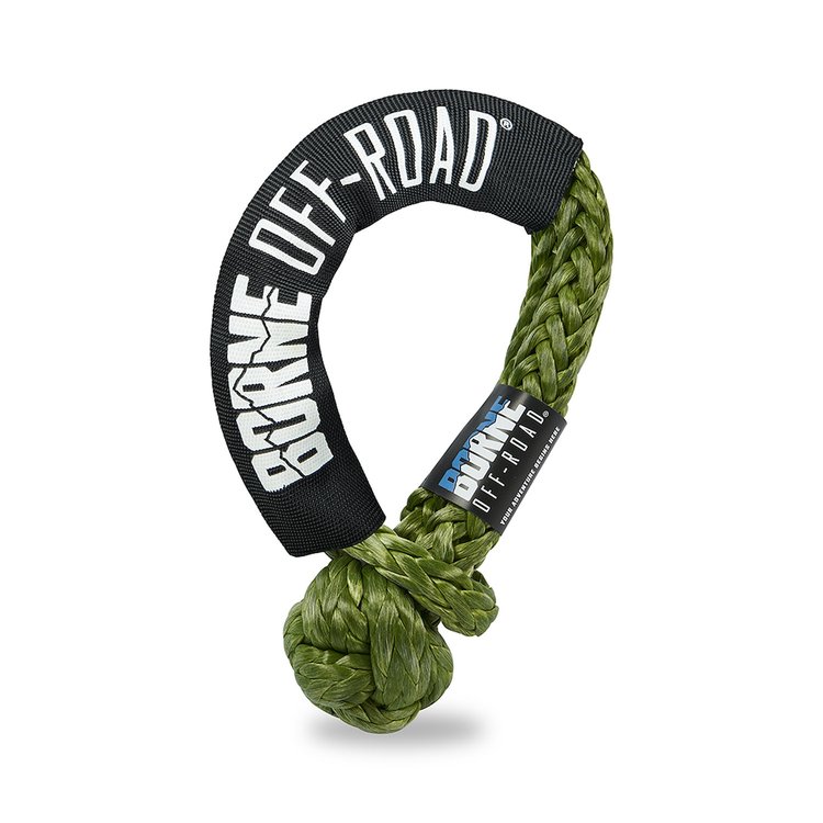 1/2x20 Soft Shackle Green