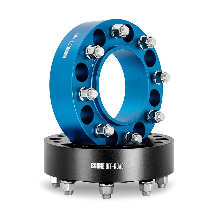 BNWS-006-500BK Borne Off-Road 8X165.1 Wheel Spacers, Fits RAM 6.7L Cummins 2012+