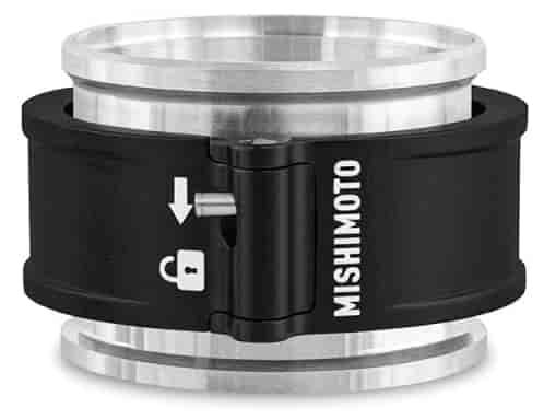 Quick-Release Billet Aluminum Clamp Assembly 3 in. - Black Anodized
