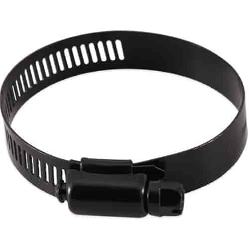 High-Torque Black Stainless Steel Worm Gear Clamp