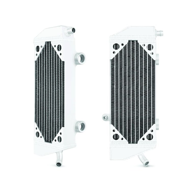 MMDB-KTM3-08LX Left Braced Aluminum Dirt Bike Radiator, fits KTM 250EXCF 2008-2011