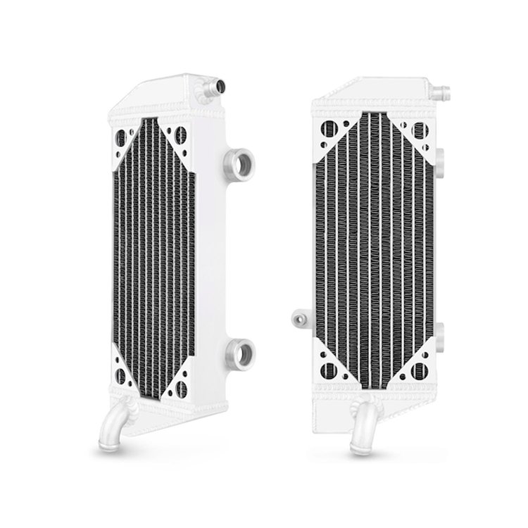 MMDB-KTM5-07LX Left Braced Aluminum Dirt Bike Radiator, fits KTM 450 SXF 2007-2012