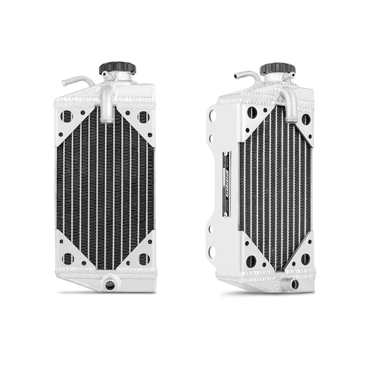 MMDB-CRF450-02RX Braced Aluminum Dirt Bike Radiator, Right, for Honda CRF450R 2002-2004