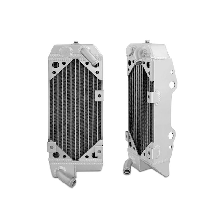 MMDB-DRZ400-00LX Braced Aluminum Left-Side Dirt Bike Radiator fits 2000-2013 Suzuki DRZ400S/DRZ400SM