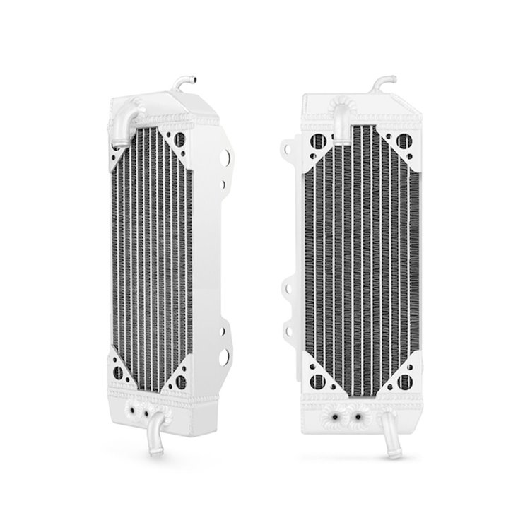 MMDB-KX250F-10LX Left Braced Aluminum Dirt Bike Radiator, fits Kawasaki KX250F 2010-2014