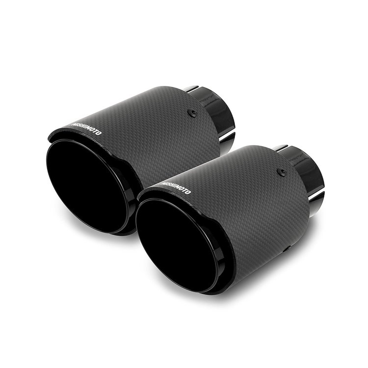 2X CF MUFFLER TIP