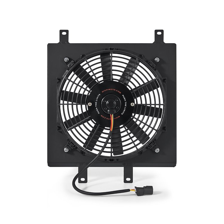 MMFS-CIV-92BK Performance Aluminum Fan Shroud Kit, fits Honda Civic 1992-2000