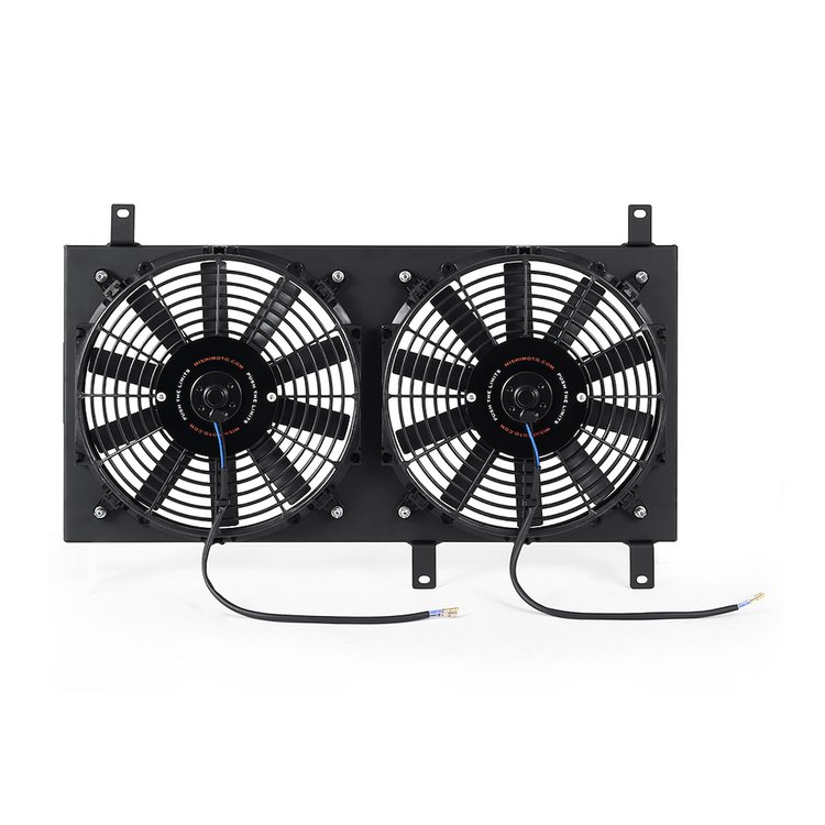 MMFS-MIA-99BK Performance Aluminum Fan Shroud Kit, fits Mazda Miata 1999-2005