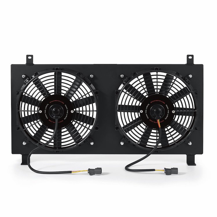 MMFS-RSX-02BK Aluminum Fan Shroud Kit, fits Acura RSX 2002-2006