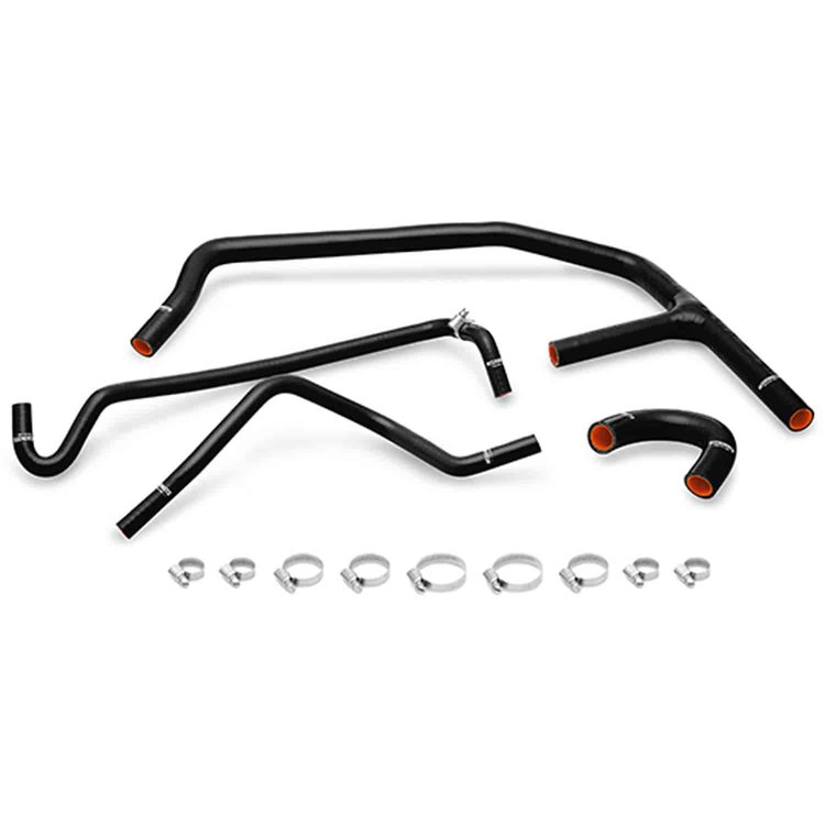 Ford Mustang EcoBoost Silicone Ancillary Hose Kit - MFG Part No. MMHOSE-MUS4-15ANCBK