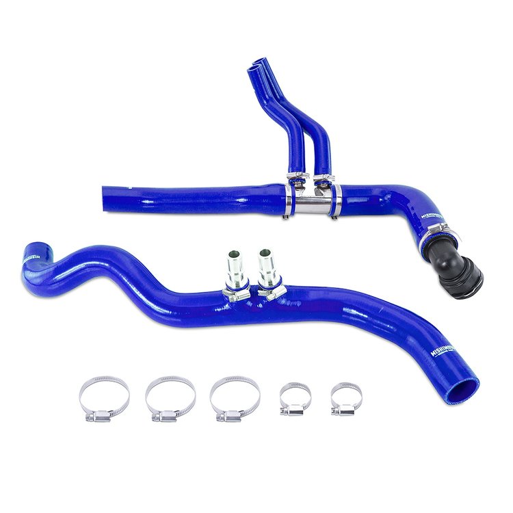 MMHOSE-F35T-15BL Silicone Coolant Hose Kit Blue Ford F-150 3.5L EcoBoost 2015-2019