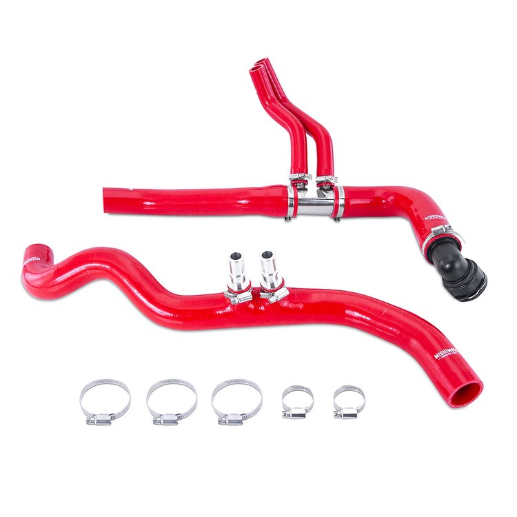 MMHOSE-F35T-15RD Silicone Coolant Hose Kit Red Ford F-150 3.5L EcoBoost 2015-2019