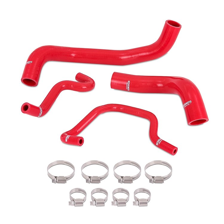 MMHOSE-Q50-16RD Silicone Radiator Hose Kit Infiniti Q50/Q60 3.0T 2016+ Red
