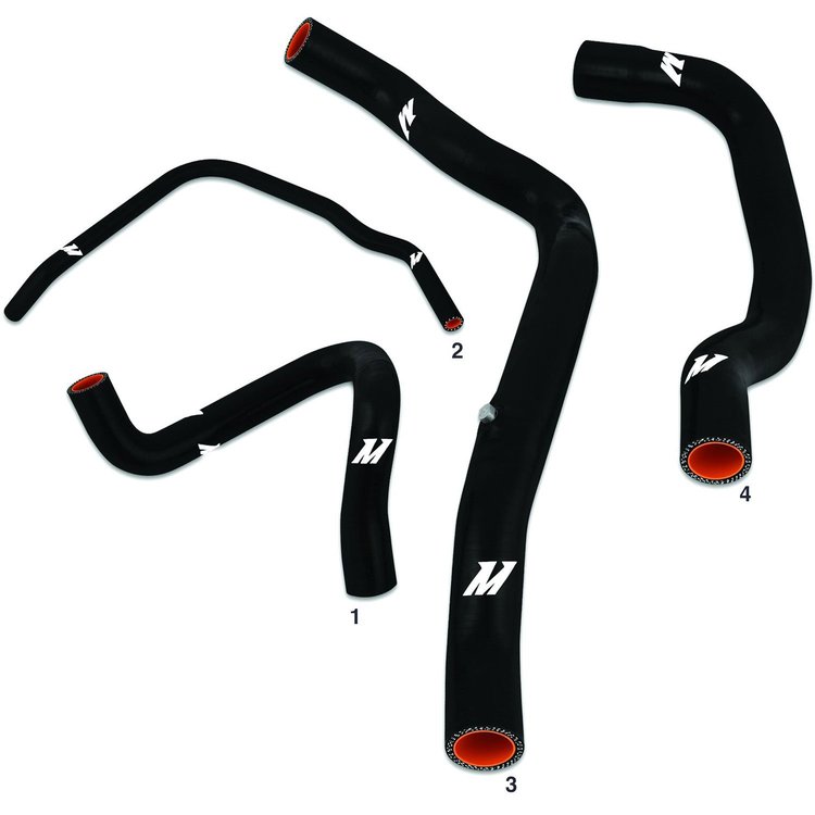 Mini Cooper S Supercharged Silicone Hose Kit - MFG Part No. MMHOSE-TINY-01BK