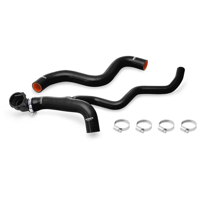 Fiat 500 Non-Turbo Silicone Radiator Hose - MFG Part No. MMHOSE-500NA-12BK