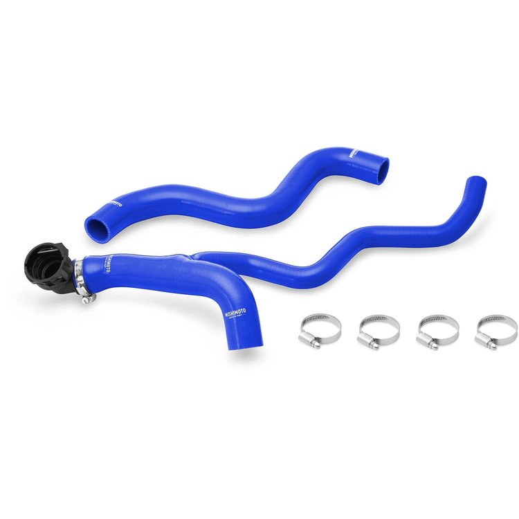 Fiat 500 Non-Turbo Silicone Radiator Hose - MFG Part No. MMHOSE-500NA-12BL
