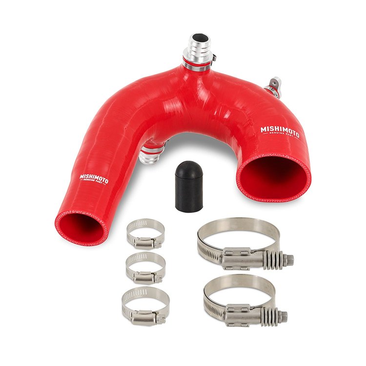 MMHOSE-RZR-16AIRD Silicone Intake J-Tube, Fits Polaris RZR XP Turbo 2016+
