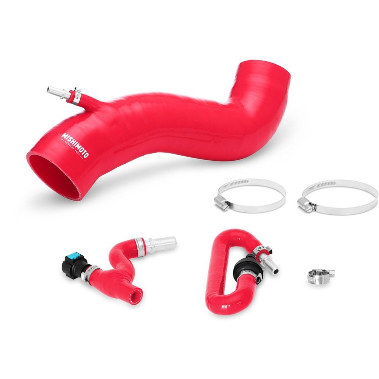 Ford Fiesta ST Silicone Induction Hose - MFG Part No. MMHOSE-FIST-16IHRD