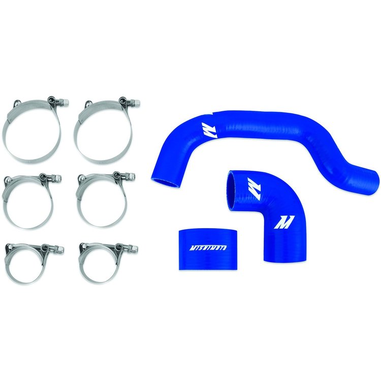 Subaru WRX STI STI Only USDM Silicone Intercooler Hoses - MFG Part No. MMHOSE-SUB-INT4BL