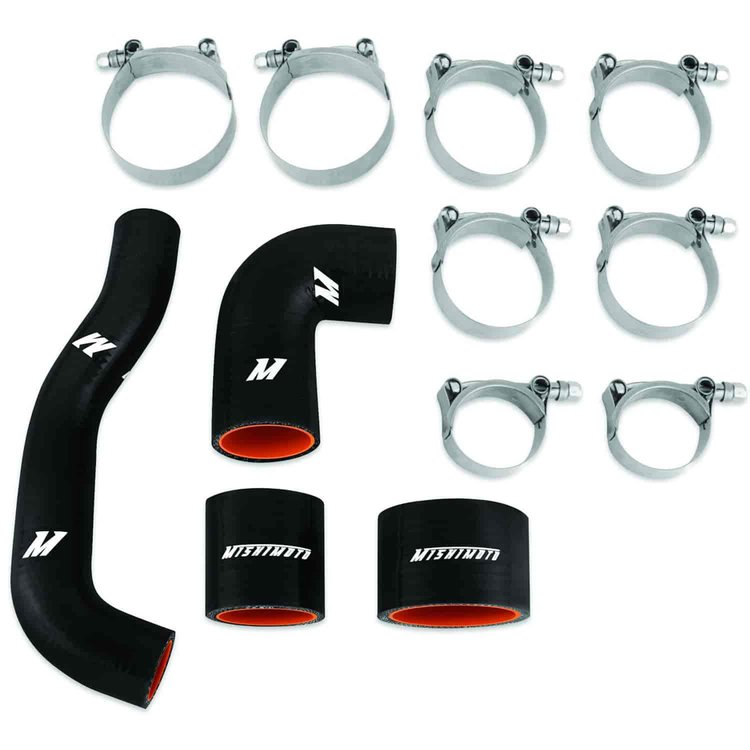 Subaru WRX STI STI only JDM Silicone Intercooler Hoses - MFG Part No. MMHOSE-SUBJ-INT4BK