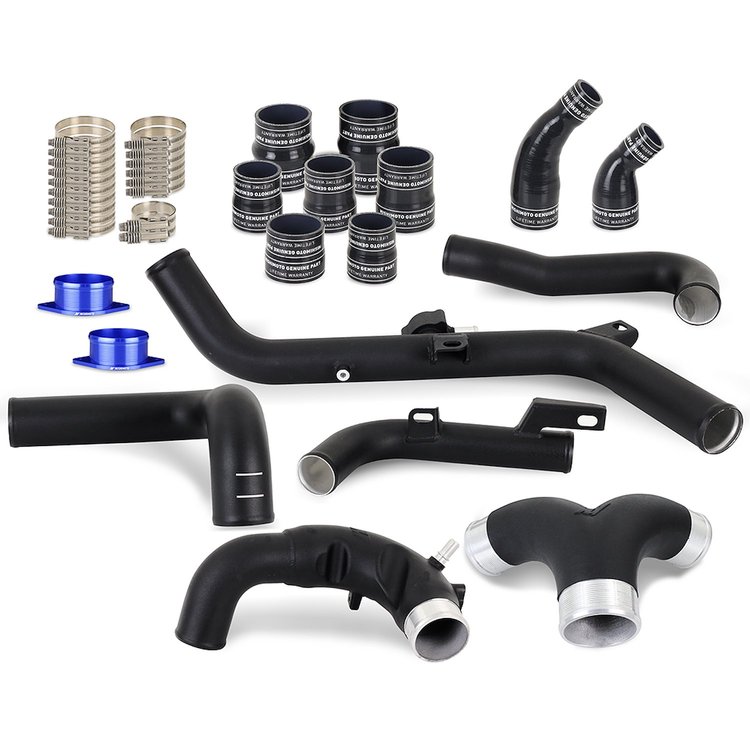 MMICP-BR27-21USBK Intercooler Pipe Kit Black Ford Bronco 2.7L 2021+