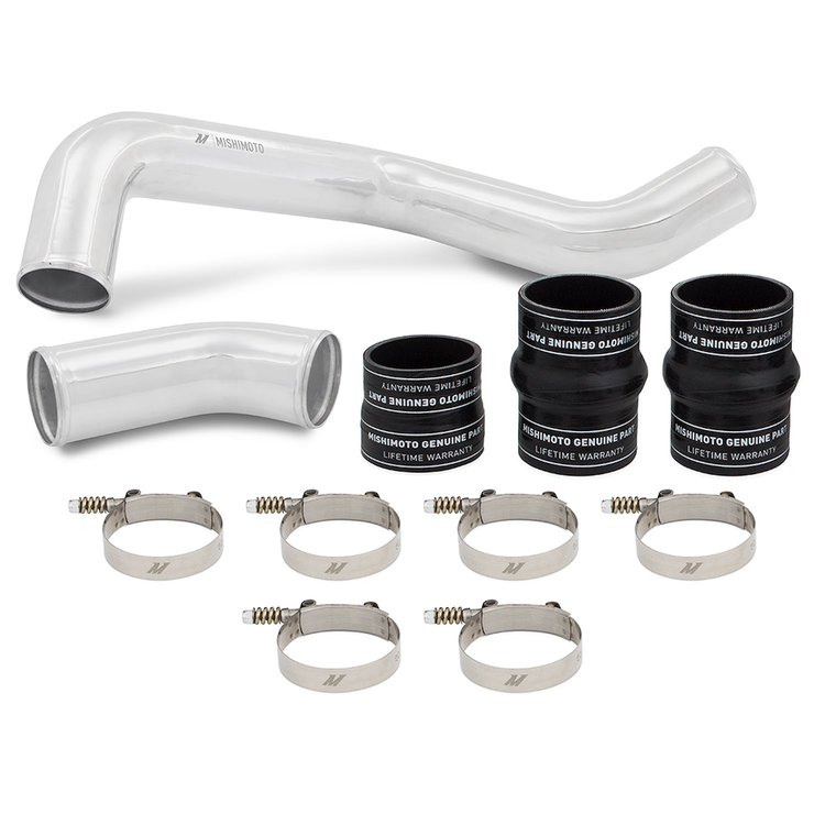 MMICP-DMAX-17HP Intercooler Pipe Kit Polished Hot-side 6.6L Duramax L5P 2017-19